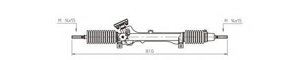 GENERAL RICAMBI CI4044 Рульовий механізм