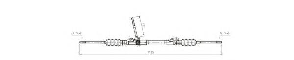 GENERAL RICAMBI FO4020 Рульовий механізм