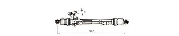 GENERAL RICAMBI RE4012 Рульовий механізм