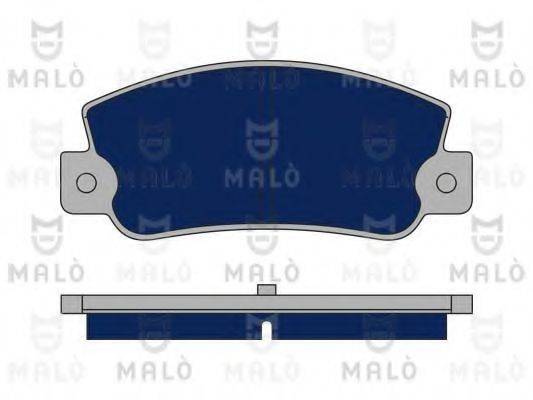 MALO 1050270 Комплект гальмівних колодок, дискове гальмо
