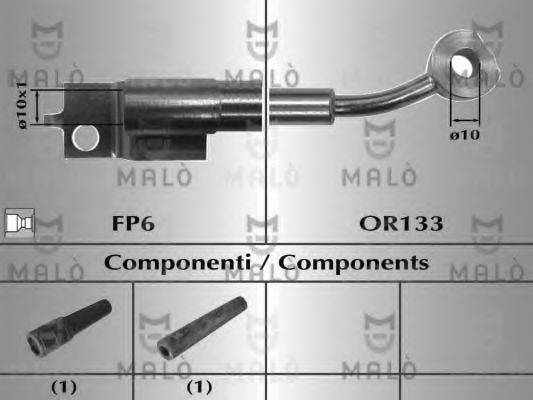 MALO 80031 Гальмівний шланг