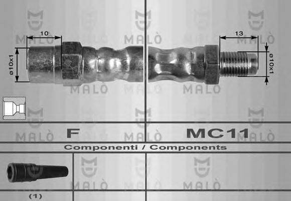 MALO 8037 Гальмівний шланг