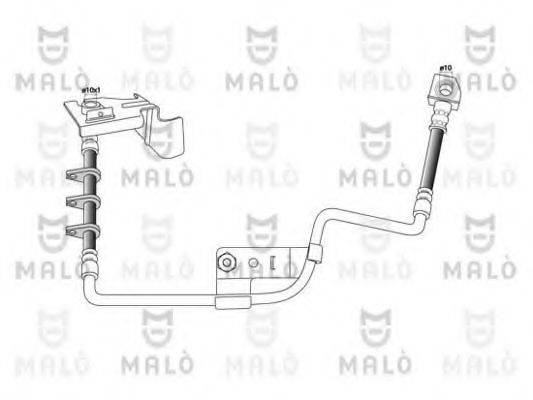 MALO 80425 Гальмівний шланг