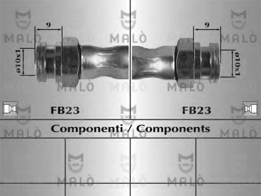 MALO 80985 Гальмівний шланг