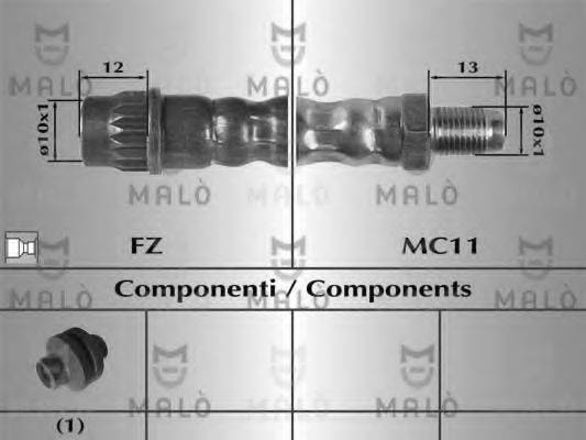 MALO 81005 Гальмівний шланг