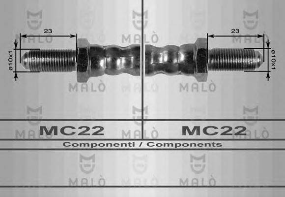 MALO 8200 Гальмівний шланг