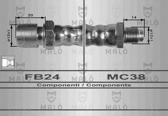 MALO 8412 Шланг зчеплення