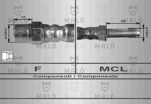 MALO 8925 Гальмівний шланг