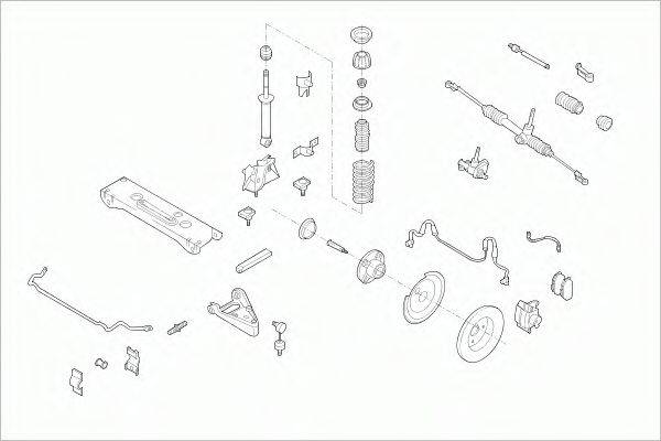 SACHS SMARTFORTWFS002 Рульове управління; Підвіска колеса