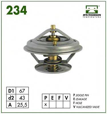 MTE-THOMSON 23475 Термостат, охолоджуюча рідина