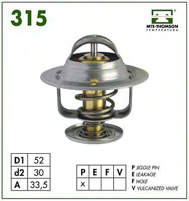 MTE-THOMSON 31582 Термостат, охолоджуюча рідина