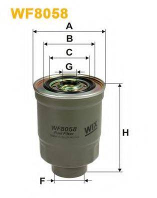 WIX FILTERS WF8058 Паливний фільтр