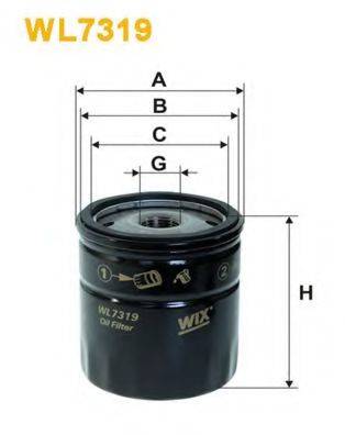 WIX FILTERS WL7319 Масляний фільтр