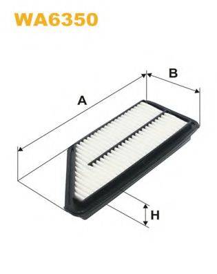 WIX FILTERS WA6350 Повітряний фільтр