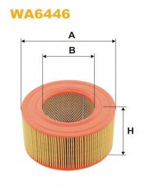 WIX FILTERS WA6446 Повітряний фільтр