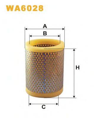 WIX FILTERS WA6028 Повітряний фільтр