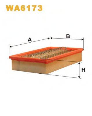 WIX FILTERS WA6173 Повітряний фільтр