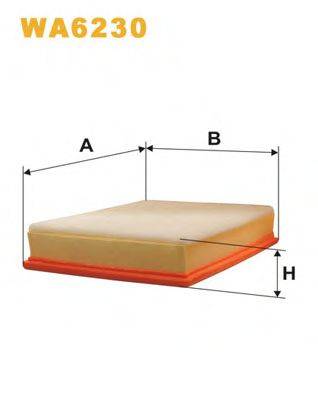 WIX FILTERS WA6230 Повітряний фільтр