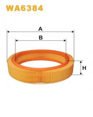 WIX FILTERS WA6384 Повітряний фільтр