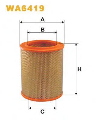 WIX FILTERS WA6419 Повітряний фільтр