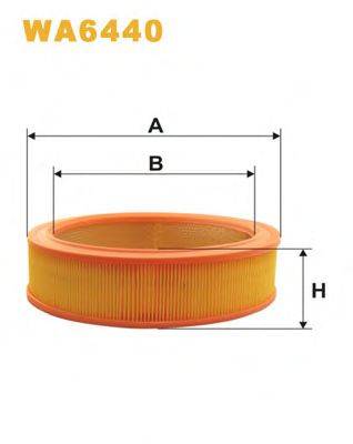 WIX FILTERS WA6440 Повітряний фільтр