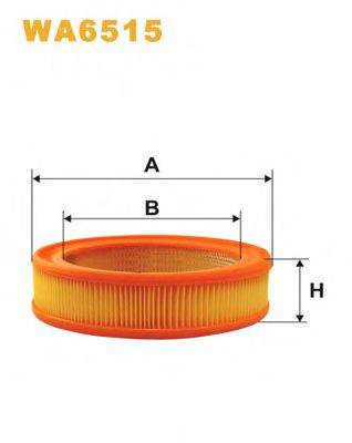 WIX FILTERS WA6515 Повітряний фільтр