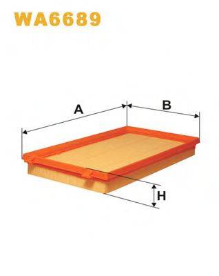 WIX FILTERS WA6689 Повітряний фільтр