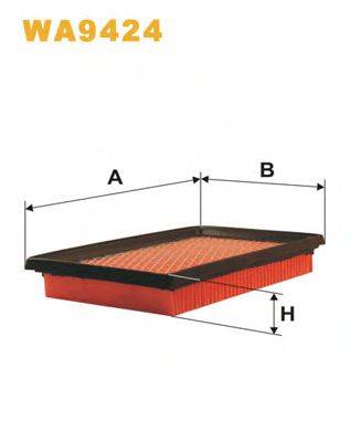 WIX FILTERS WA9424 Повітряний фільтр