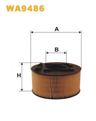 WIX FILTERS WA9486 Повітряний фільтр