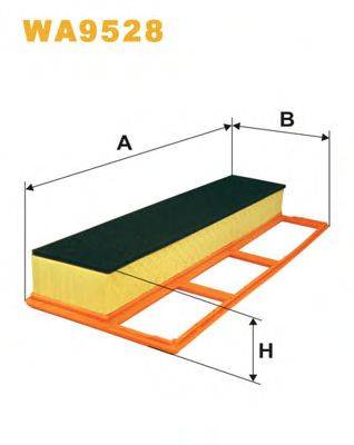 WIX FILTERS WA9528 Повітряний фільтр