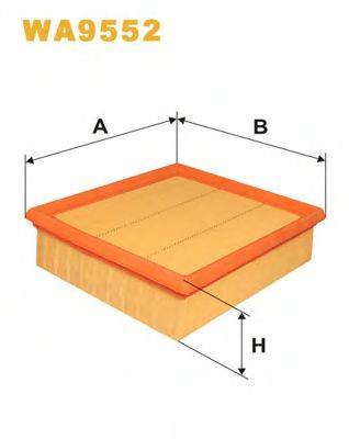 WIX FILTERS WA9552 Повітряний фільтр