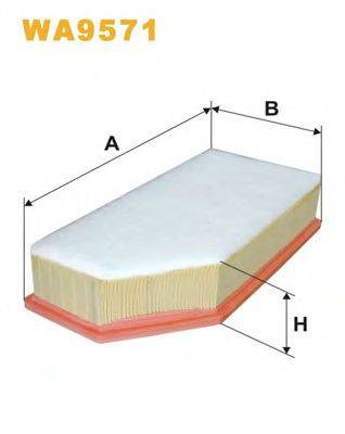 WIX FILTERS WA9571 Повітряний фільтр