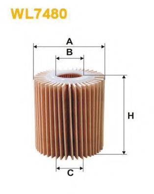 WIX FILTERS WL7480 Масляний фільтр