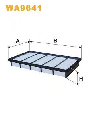 WIX FILTERS WA9641 Повітряний фільтр