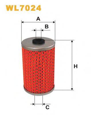 WIX FILTERS WL7024 Масляний фільтр