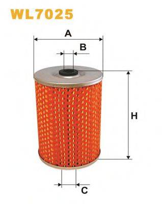 WIX FILTERS WL7025 Масляний фільтр