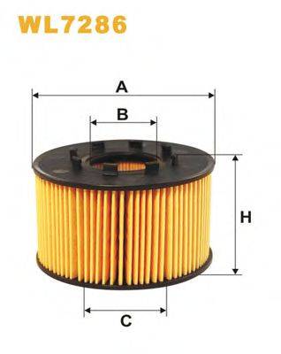 WIX FILTERS WL7286 Масляний фільтр