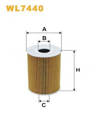 WIX FILTERS WL7440 Масляний фільтр