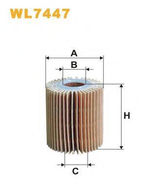 WIX FILTERS WL7447 Масляний фільтр