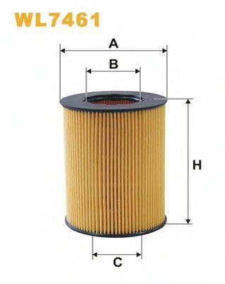 WIX FILTERS WL7461 Масляний фільтр