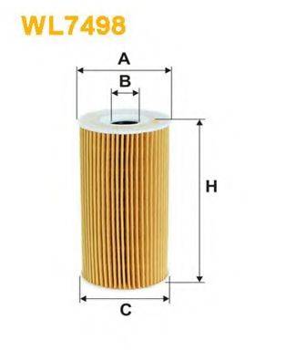 WIX FILTERS WL7498 Масляний фільтр