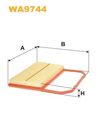 WIX FILTERS WA9744 Повітряний фільтр