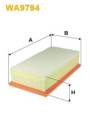 WIX FILTERS WA9794 Повітряний фільтр