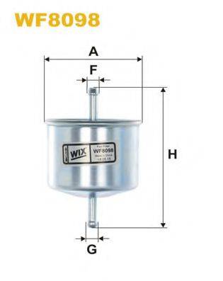 WIX FILTERS WF8098 Паливний фільтр