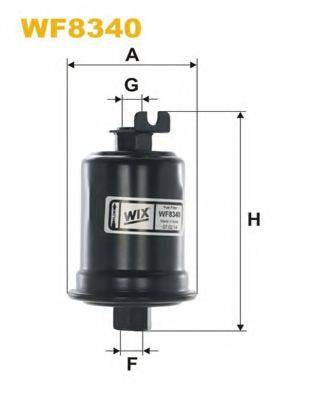 WIX FILTERS WF8340 Паливний фільтр