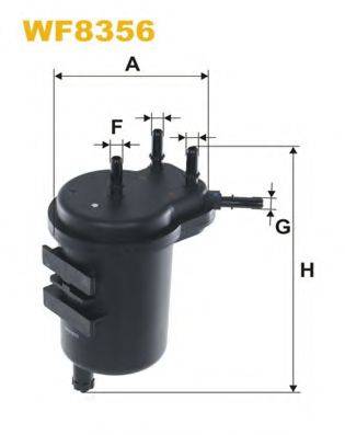 WIX FILTERS WF8356 Паливний фільтр