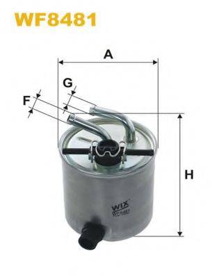 WIX FILTERS WF8481 Паливний фільтр