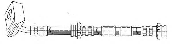 CEF 510787 Гальмівний шланг