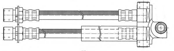 CEF 511155 Гальмівний шланг