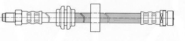 CEF 511252 Гальмівний шланг
